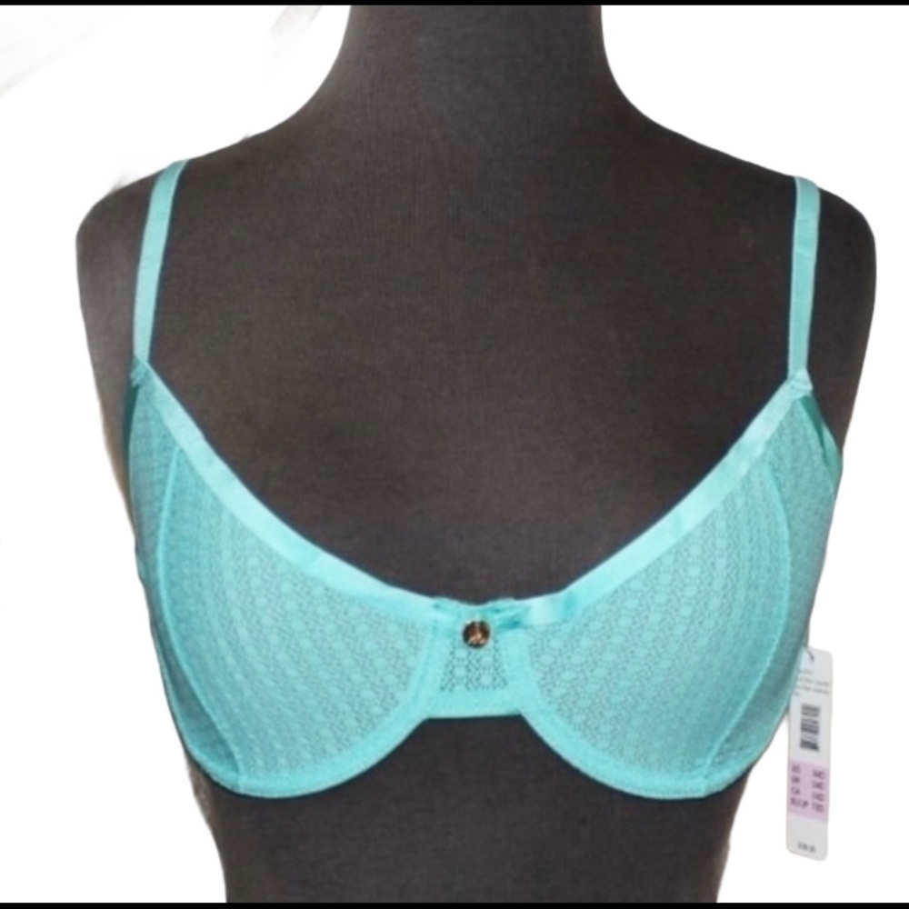 Sam Edelman Geo Mesh Underwire Bra Size 36B